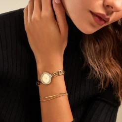 Sale CODHOR Coffret De Montre Sissi Doré