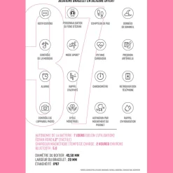 New LOTUS Coffret De Montre Connectée Smartwach Noir