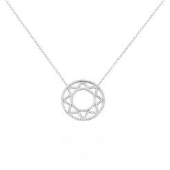Histoire d'Or Collier Abia Argent Blanc Oxyde De Zirconium