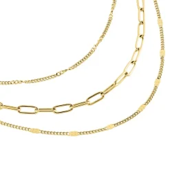 Histoire d'Or Collier Abiel Acier Doré* Colliers|Colliers Doubles Et Triples Chaînes