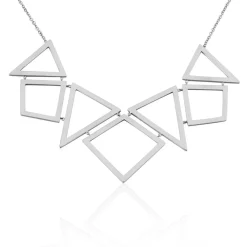 Histoire d'Or Collier Acier Blanc* Colliers|Colliers