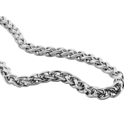 Online Histoire d'Or Collier Acier Gris Vasio