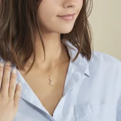 Sale Histoire d'Or Collier Ademar Or Jaune Oxyde De Zirconium