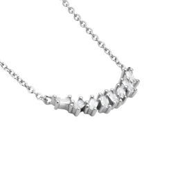 Outlet Histoire d'Or Collier Adonia Argent Blanc Oxyde De Zirconium