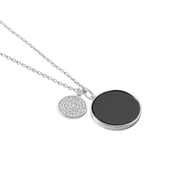 Histoire d'Or Collier Adonya Argent Blanc Céramique Et Oxyde De Zirconium* Colliers|Colliers