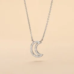 Histoire d'Or Collier Aisha Argent Blanc Oxyde De Zirconium* Colliers|Colliers