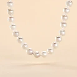 Histoire d'Or Collier Akoya Or Jaune Perle De Culture D'akoya* Colliers|Colliers