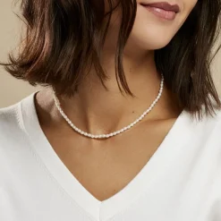 Online Histoire d'Or Collier Alceste Or Jaune Perle De Culture