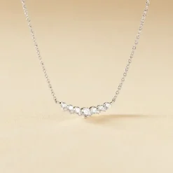 Histoire d'Or Collier Aliah Argent Blanc Oxyde De Zirconium* Colliers|Colliers