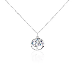 Histoire d'Or Collier Alive Argent Blanc Oxyde De Zirconium* Colliers|Colliers