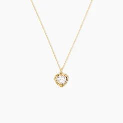 Online Histoire d'Or Collier Althea Or Jaune Oxyde De Zirconium