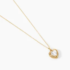 Online Histoire d'Or Collier Althea Or Jaune Oxyde De Zirconium