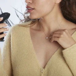 Online Histoire d'Or Collier Althea Or Jaune Oxyde De Zirconium