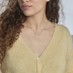 Histoire d'Or Collier Alysone Argent Rose Oxyde De Zirconium* Colliers|Colliers