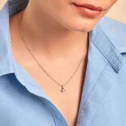 Histoire d'Or Collier Amadéa Argent Blanc Oxyde De Zirconium* Colliers|Colliers