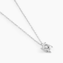 Histoire d'Or Collier Amalthee Argent Blanc Oxyde De Zirconium* Colliers|Colliers