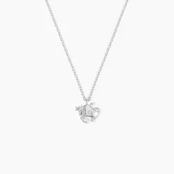 Histoire d'Or Collier Amalthee Argent Blanc Oxyde De Zirconium* Colliers|Colliers