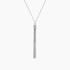 Histoire d'Or Collier Amaryllis Argent Blanc