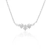 Outlet Histoire d'Or Collier Amissa Argent Blanc Oxyde De Zirconium