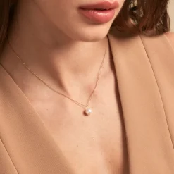 Histoire d'Or Collier Ammiel Or Jaune Perle De Culture* Colliers|Colliers