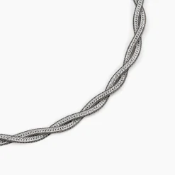 Histoire d'Or Collier Anaiz Argent Bicolore* Colliers|Colliers