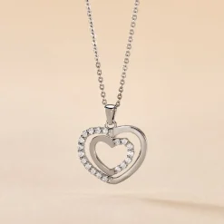 Histoire d'Or Collier Annabelle Argent Blanc Oxyde De Zirconium* Colliers|Colliers