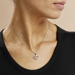 Histoire d'Or Collier Annabelle Argent Blanc Oxyde De Zirconium* Colliers|Colliers