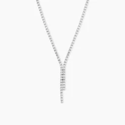 Histoire d'Or Collier Anthia Argent Blanc Oxyde De Zirconium* Colliers|Colliers