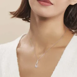 Histoire d'Or Collier Antonietta Argent Blanc Oxyde De Zirconium* Colliers|Colliers