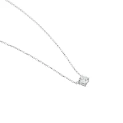 Histoire d'Or Collier Aphrodite Or Blanc Diamant Synthetique* Colliers|Colliers