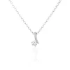 Discount Histoire d'Or Collier April Argent Blanc Oxyde De Zirconium
