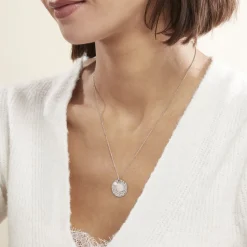 Best Histoire d'Or Collier Arcelia Argent Blanc Quartz Perle De Culture