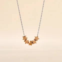 Histoire d'Or Collier Argent Bicolore Manya* Colliers|Ras De Cou