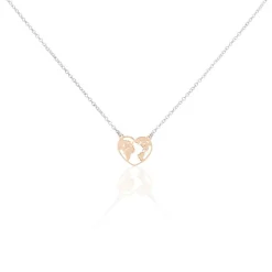 Histoire d'Or Collier Argent Bicolore Toyo* Colliers|Colliers Fantaisie