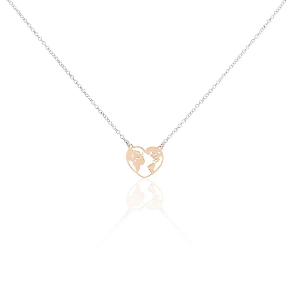 Histoire d'Or Collier Argent Bicolore Toyo* Colliers|Colliers Fantaisie