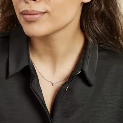 Histoire d'Or Collier Argent Blanc Afonso Oxyde De Zirconium* Colliers|Colliers