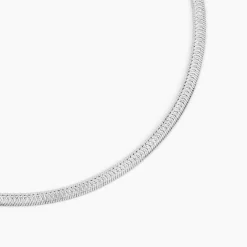 Histoire d'Or Collier Argent Blanc Alayna* Colliers|Colliers