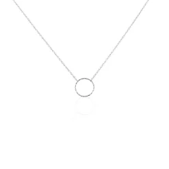Histoire d'Or Collier Argent Blanc Anvallus* Colliers|Colliers