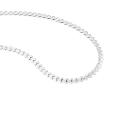 Histoire d'Or Collier Argent Blanc Barbara