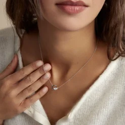 Clearance Histoire d'Or Collier Argent Blanc Bee Good Oxyde De Zirconium