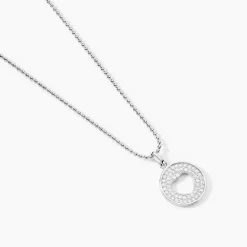 Histoire d'Or Collier Argent Blanc Cantien Oxyde* Colliers|Colliers