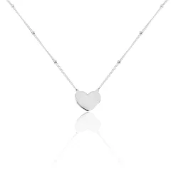 Histoire d'Or Collier Argent Blanc Careen