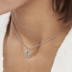 Histoire d'Or Collier Argent Blanc Colombina* Colliers|Ras De Cou