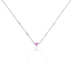 Hot Histoire d'Or Collier Argent Blanc Declaration Oxyde De Zirconium argent blanc oxyde