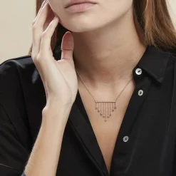 Histoire d'Or Collier Argent Blanc Edvard Oxydes De Zirconium* Colliers|Colliers