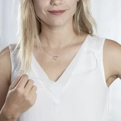 New Histoire d'Or Collier Argent Blanc Gyoso