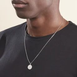 Clearance Histoire d'Or Collier Argent Blanc Hosni