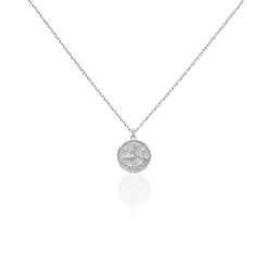 Histoire d'Or Collier Argent Blanc Hosni* Colliers|Colliers