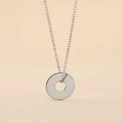 Histoire d'Or Collier Argent Blanc Isandro* Colliers|Colliers