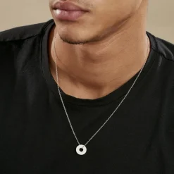 Histoire d'Or Collier Argent Blanc Isandro* Colliers|Colliers